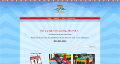 Desktop Screenshot of bounceinutah.com